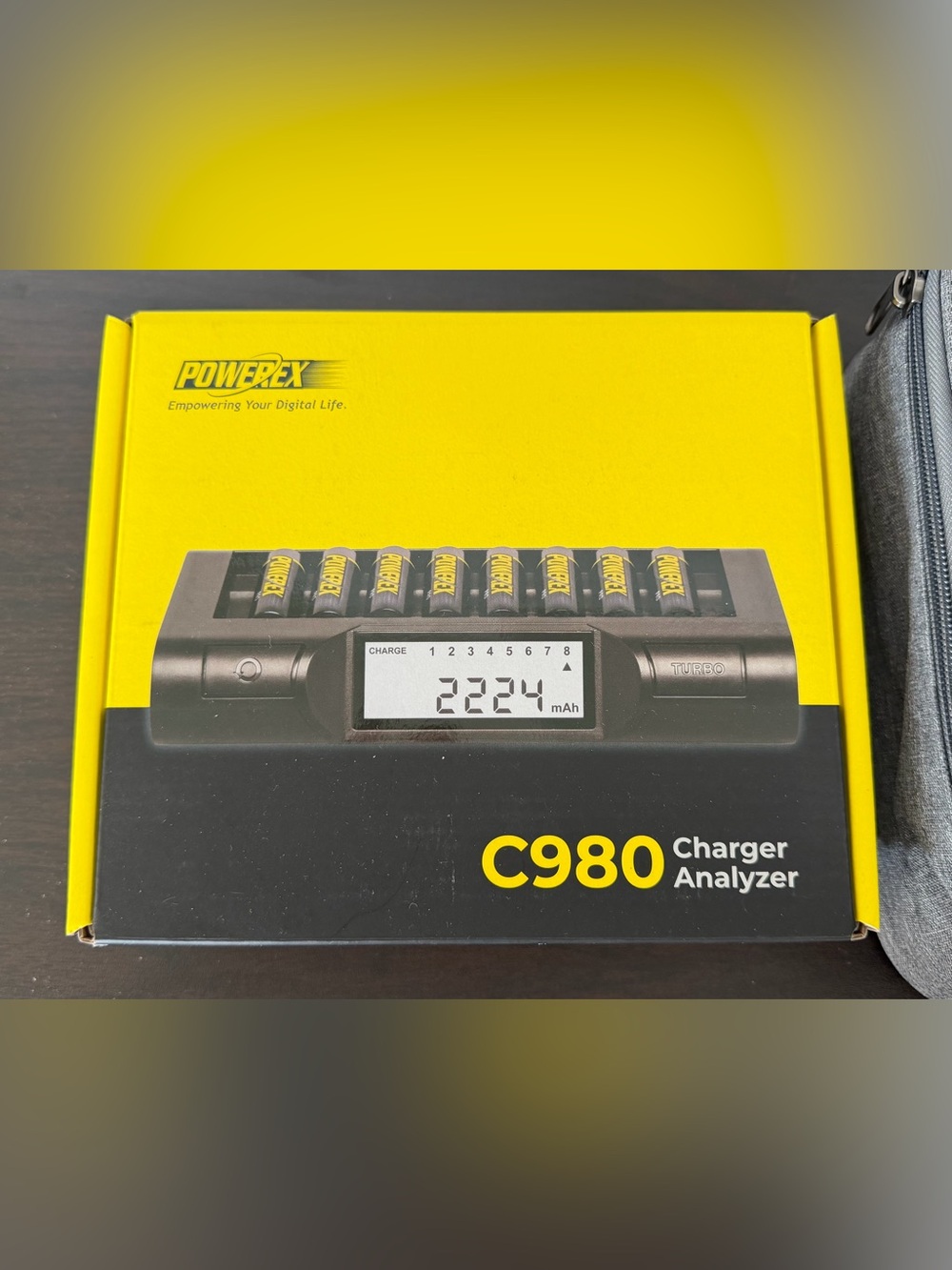Powerex MH-C980 Charger Analyzer - Yellow/Black